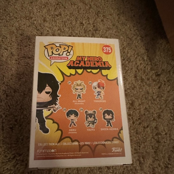 Funko Pop! Shota Aizawa My Hero Academia MHA Pop 375 - Picture 3 of 6